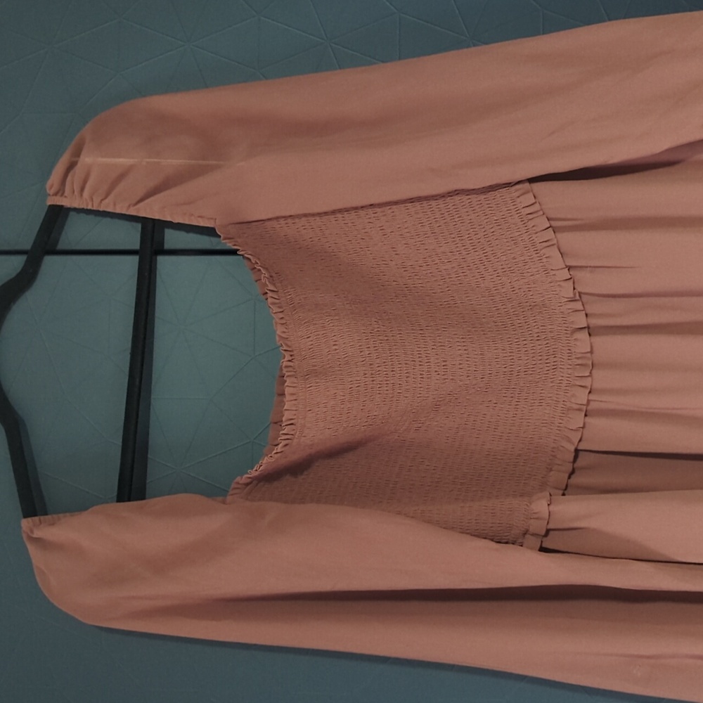 Wilfred dress - Tempest in ashy rose pink